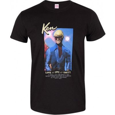 Barbie T-shirt - Barbie - Ken - Love Hope Unity - S L - för Herr - svart