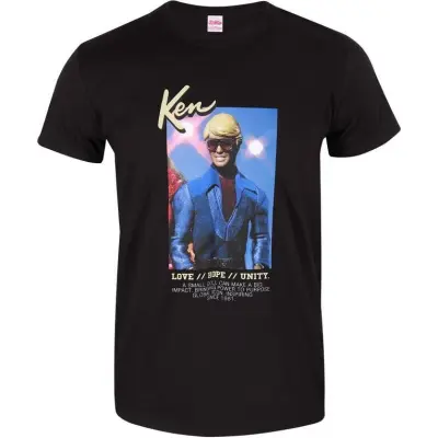 Barbie T-shirt - Barbie - Ken - Love Hope Unity - S L - för Herr - svart