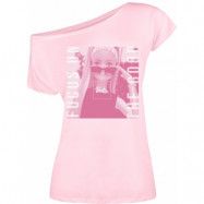 Barbie T-shirt - Focus On - S - för Dam - rosa