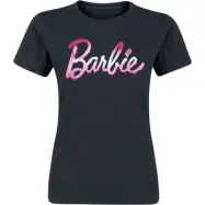 Barbie T-shirt - Melted - S XXL - för Dam - svart