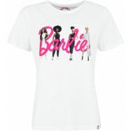 Barbie T-shirt - Recovered - Here Come The Girls - M L - för Dam - vit