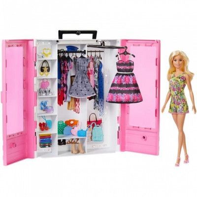 Barbie - Ultimate Wardrobe With Accessories Rosa