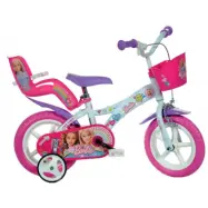 Dino - Barncykel - Barbie 12 Tum Vit