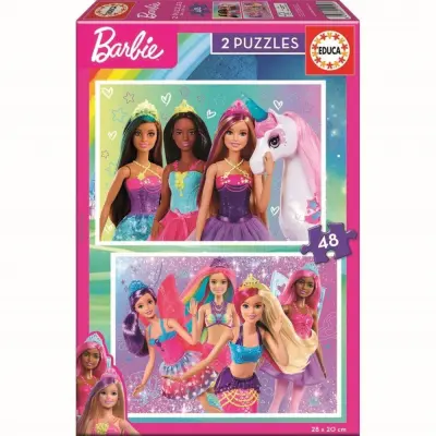 Educa Barbie Pussel 2x48 bitar 19299