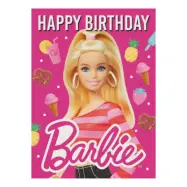 Födelsedagskort Barbie
