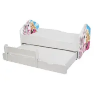 KOBI Barnsäng - Fala Med Madrass Och Extrasäng - Barbie - 160 x 80 Cm