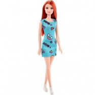 Mattel Barbie, Basic - Turkos klänning (T7439-FJF18)