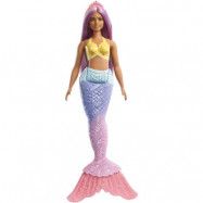 Mattel Barbie, Dreamtopia Mermaid Doll - Purple Hair