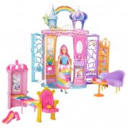 Mattel Barbie, Dreamtopia Rainbow Castle&Doll