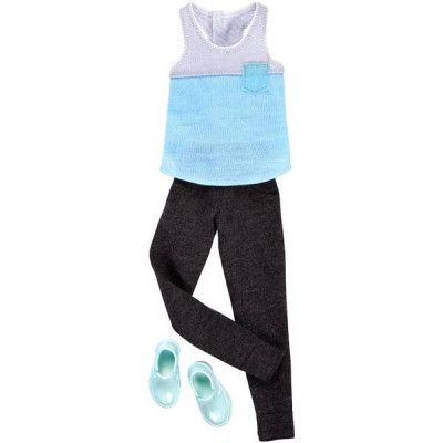 Mattel Barbie, Ken Fashion - Tank Top&Black Sweats