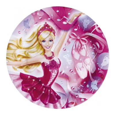 Papperstallrikar Barbie