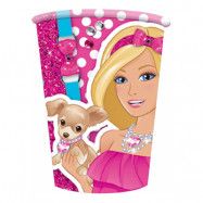 Plastmuggar Barbie - 8-pack