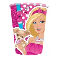 Plastmuggar Barbie - 8-pack