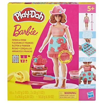 Play-Doh Barbie Lekset Florals&Fringe