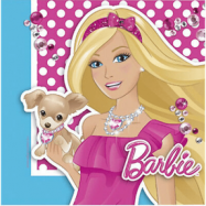 Servetter Barbie 16-pack