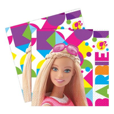Servetter Barbie Sparkle - 20-pack