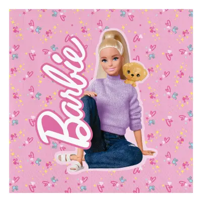 Servetter Barbie™ Friends - 20-pack