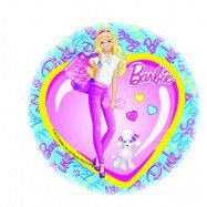 Tårtbild / oblat Barbie på shopping-tur