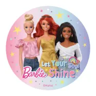 Tårtbild Barbie&vänner 20 cm