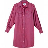 Wrangler Kort klänning - Barbie Shirt Dress - XS M - för Dam - rosa