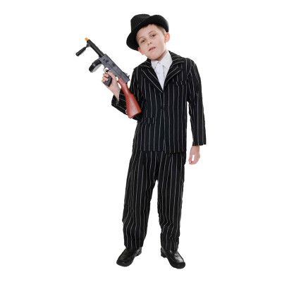 20-tals Gangster Barn Maskeraddräkt - Large