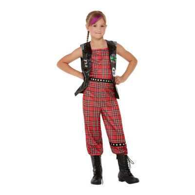 90-tals Punk Barn Maskeraddräkt - Large