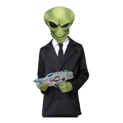 M.I.B Alien Barn Mask med Händer - One size