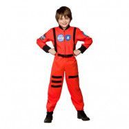 Astronaut Orange Barn Maskeraddräkt - Small