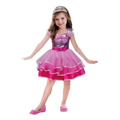 Barbie Barn Maskeraddräkt - One size