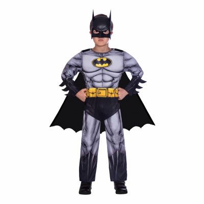 Batman Klassisk Barn Maskeraddräkt - X-Large