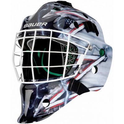 Bauer Hockey Målvaktsmask Nme Street Yth, Målvaktshjälm barn