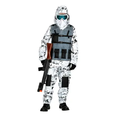 Arctic Special Forces Barn Maskeraddräkt - Large