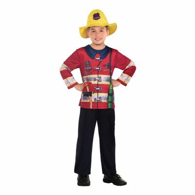 Brandman Barn Maskeraddräkt - X-Small