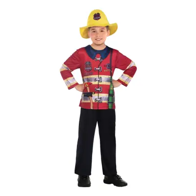 Brandman Barn Maskeraddräkt - XX-Small