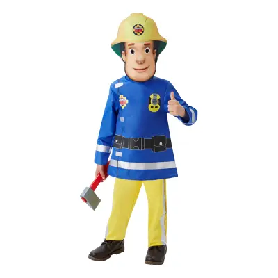 Brandman Sam Barn Maskeraddräkt - X-Small