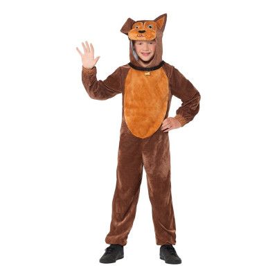 Brun Hund Barn Maskeraddräkt - Medium