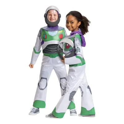 Buzz Lightyear Deluxe Barn Maskeraddräkt - X-Small