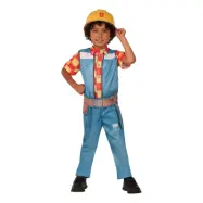 Byggare Bob Barn Maskeraddräkt - Small