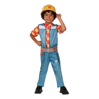Byggare Bob Barn Maskeraddräkt - Small