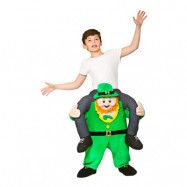 Carry Me Leprechaun Barn Maskeraddräkt - One size