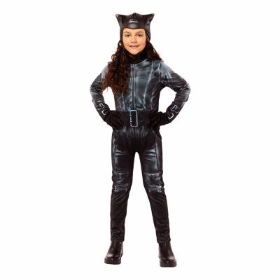 Catwoman The Movie Barn Maskeraddräkt - X-Large
