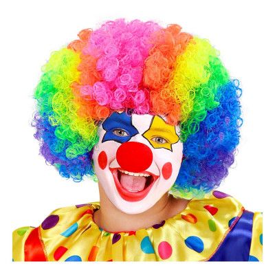 Clownperuk för Barn - One size
