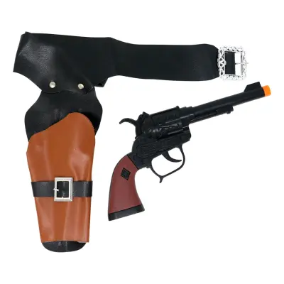 Cowboyhölster för Barn med Pistol - One size