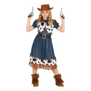 Cowgirl Barn Maskeraddräkt - X-Small