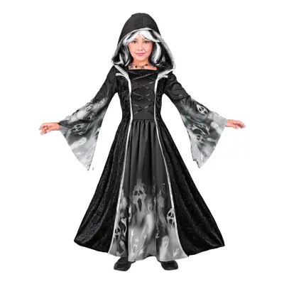 Döden Spöke Flicka Maskeraddräkt - Large