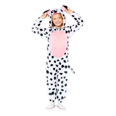 Dalmatiner Onesie Barn Maskeraddräkt - X-Small