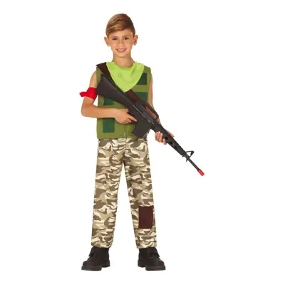 Datorspel Legosoldat Barn Maskeraddräkt - Medium