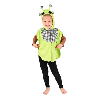 Disco Alien Cape för Barn - One size
