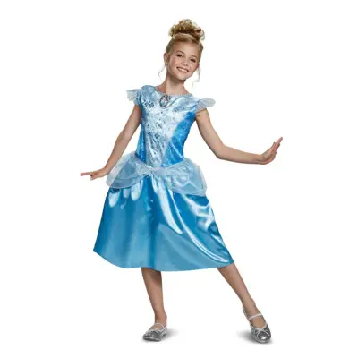 Disney Princess Askungen Klänning : Model - M 7-8 år - Disney Princess -  Leksaksaffären