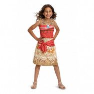 Disney Princess Vaiana Klänning S 5-6 år : Model - M